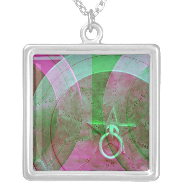 Abstract Grunge Ring n Star Necklace (Front)