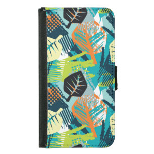 Abstract Grunge: Rough Seamless Surface. Samsung Galaxy S5 Wallet Case