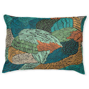Abstract Grunge: Seamless Pattern Design. Pet Bed