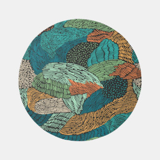 Abstract Grunge: Seamless Pattern Design. Rug
