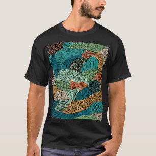 Abstract Grunge: Seamless Pattern Design. T-Shirt