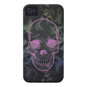 Abstract Grunge Skull Case-Mate iPhone Case (Back)