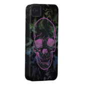 Abstract Grunge Skull Case-Mate iPhone Case (Back/Right)