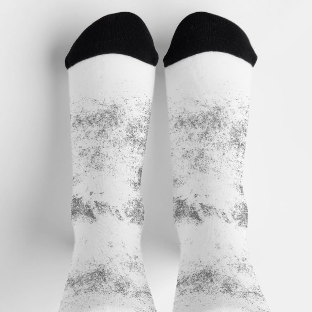 Abstract grunge texture socks (Top)