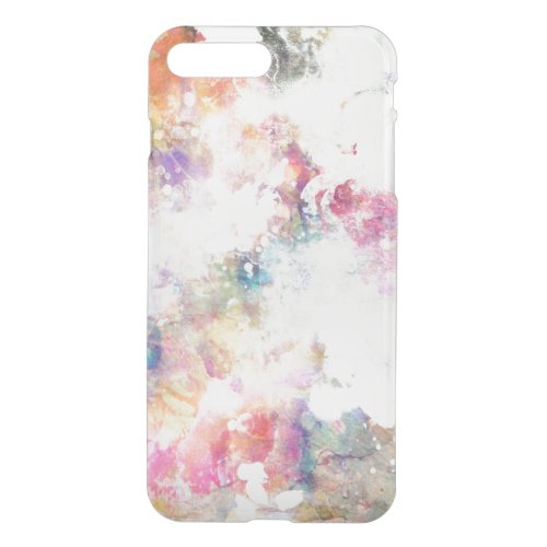 Abstract grunge texture with watercolor paint 2 iPhone 8 plus7 plus case