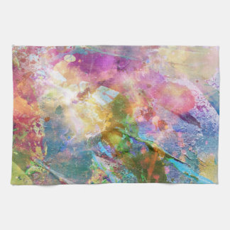 Abstract grunge texture with watercolor paint 3 towel