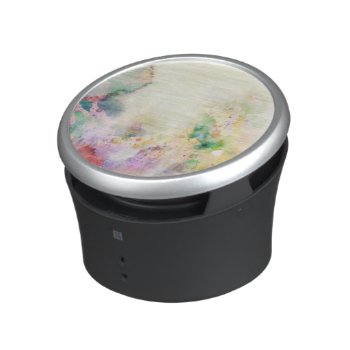 Abstract Grunge Texture With Watercolor Paint Bluetooth Speaker by watercoloring at Zazzle