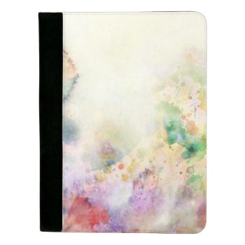 Abstract Grunge Texture With Watercolor Paint Padfolio by watercoloring at Zazzle