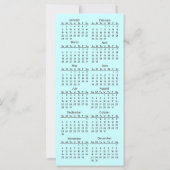 Abstract Grunge Tree 2012 Calendar Bookmark Rack (Back)