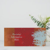 Abstract Grunge Tree 2012 Calendar Bookmark Rack (Standing Front)