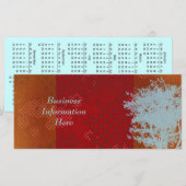 Abstract Grunge Tree 2012 Calendar Bookmark Rack (Front/Back)