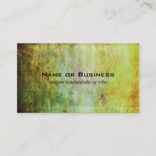 Abstract Grunge with a Rough Scratched Texture Business Card
