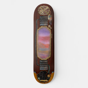 Abstract - Guash - Lovely meadows 1 of 2 Skateboard Deck