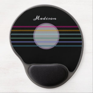 Abstract Guitar Strings Modern Personalized Gel Mouse Pad