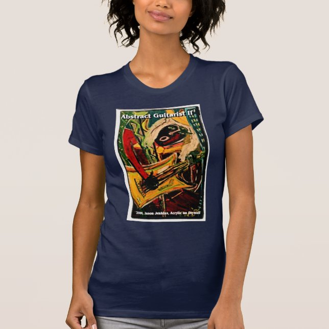 ABSTRACT GUITARIST II T-Shirt (Front)