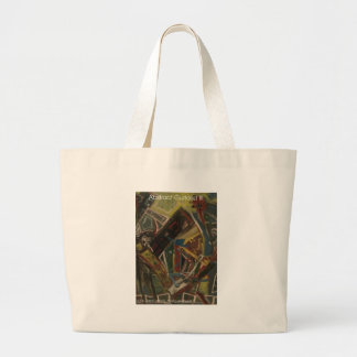 abstract guitarist III Large Tote Bag