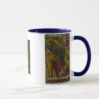 abstract guitarist IV Mug