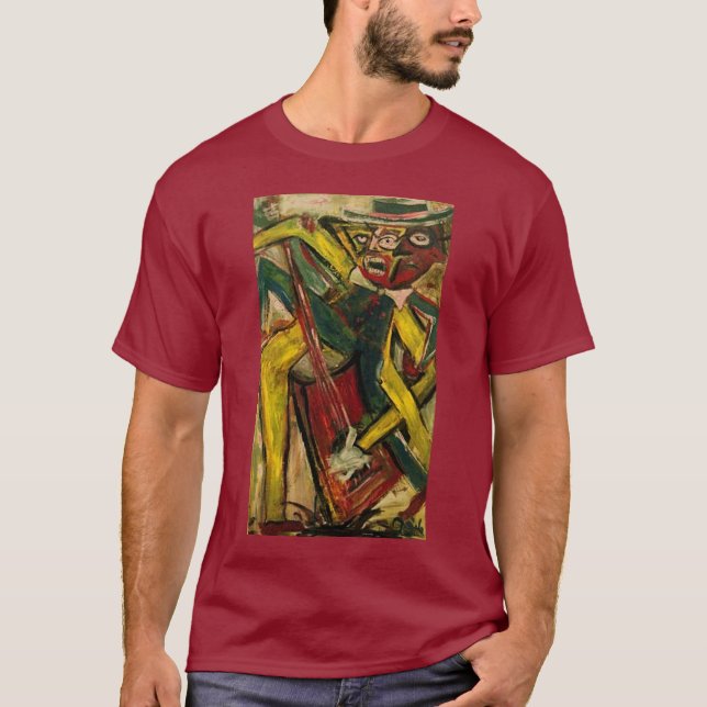 Abstract Guitarist IV T-Shirt (Front)