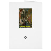 Abstract Guitarist V Cards (Back)
