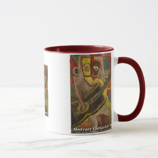 abstract guitarist VI Mug