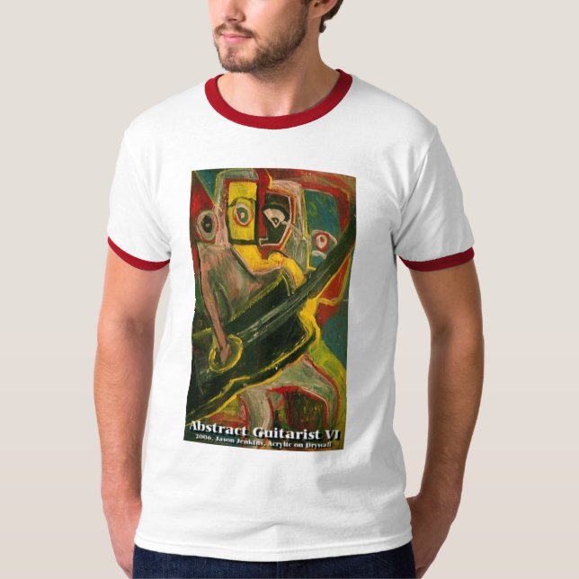 Abstract Guitarist VI T-Shirt (Front)