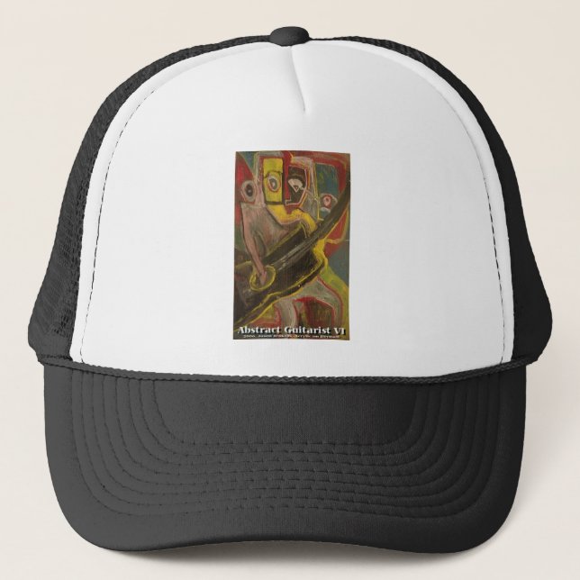 abstract guitarist VI Trucker Hat (Front)