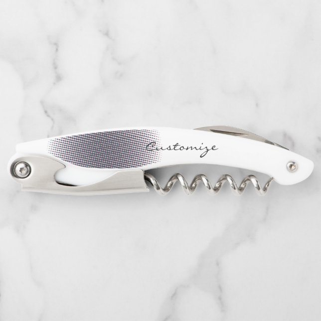 Abstract Half-tone Pulsating Circle Thunder_Cove Waiter's Corkscrew (Front)