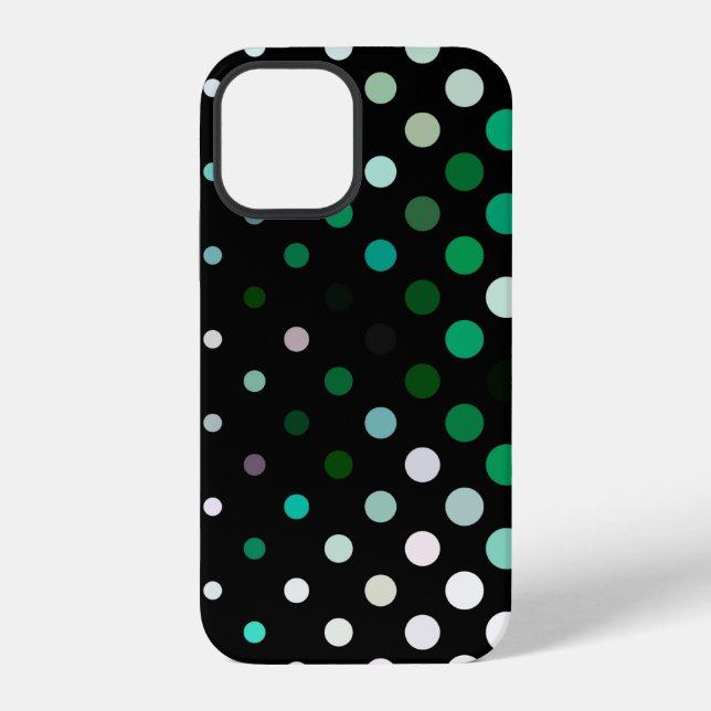 Abstract halftone background pattern. Geometric co Iphone Case (Back)