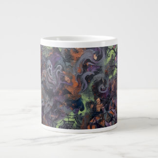 Abstract Halloween Giant Coffee Mug