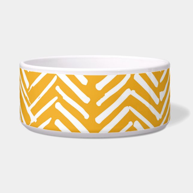 Abstract hand-drawn lines, hipster texture. bowl (Front)