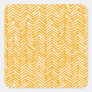 Abstract hand-drawn lines, hipster texture. square sticker