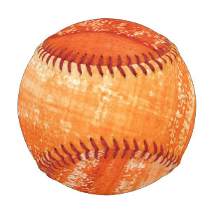 Abstract hand painted background baseball