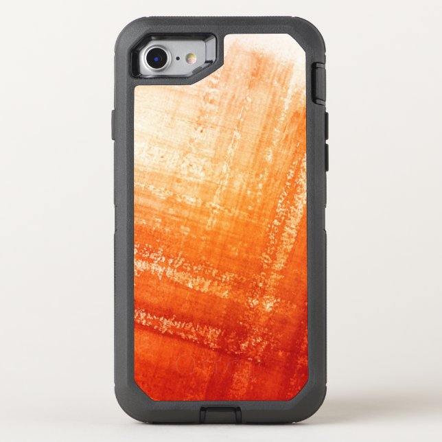 Abstract hand painted background otterbox iPhone case (Back)