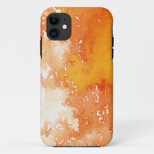 Abstract hand painted watercolor background. 2 iPhone 11 case
