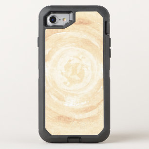 Abstract hand painted watercolor background. 2 OtterBox defender iPhone SE/8/7 case
