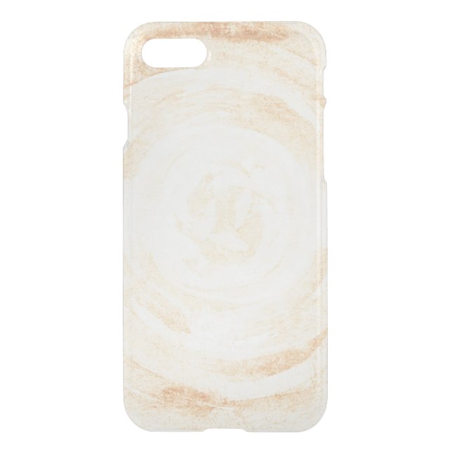 Abstract hand painted watercolor background. 2 uncommon iPhone case (Back)