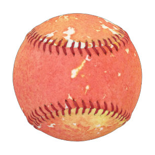 Abstract hand painted watercolor background. baseball