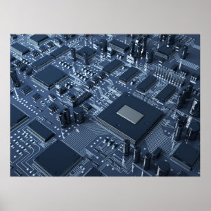 Abstract hardware poster