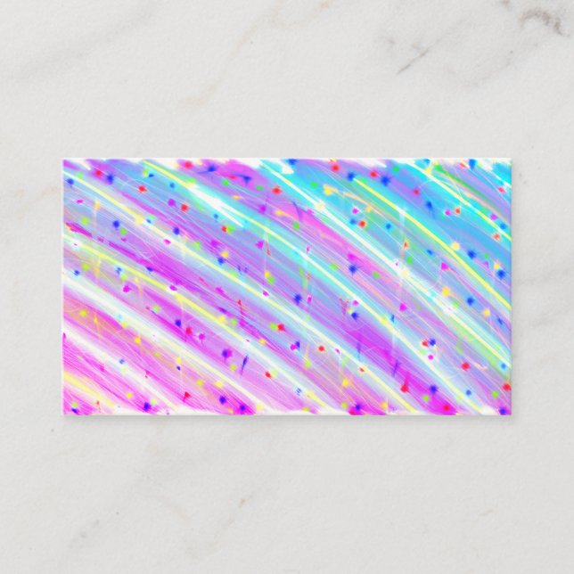 Abstract Harmony Business Card (Front)