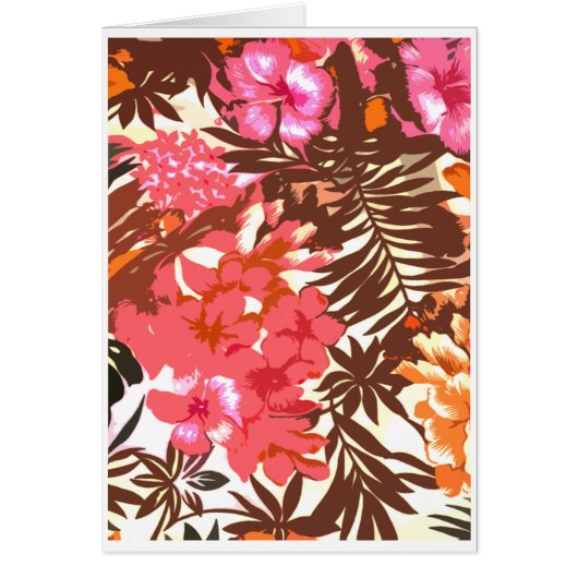 Abstract Hawaiian Pattern Cards (Front)