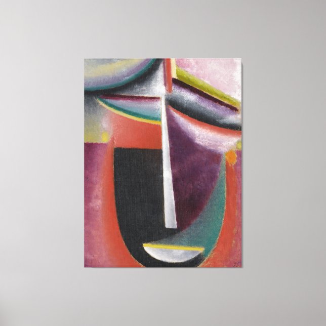 Abstract Head, Mysterium Canvas Print  (Front)