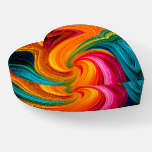 Abstract heart* paperweight