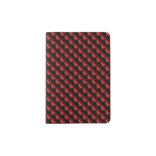 Abstract Heart Passport Holder