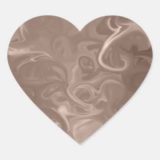 Abstract Heart Stickers