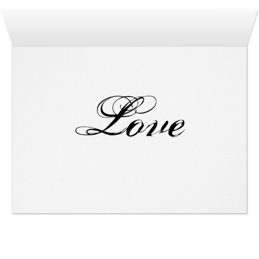 Abstract Heart Valentine Love (Inside Horizontal (Bottom))