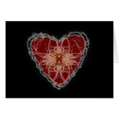 Abstract Heart Valentine Love (Front Horizontal)
