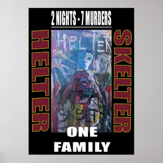 ABSTRACT HELTER SKELTER POSTER