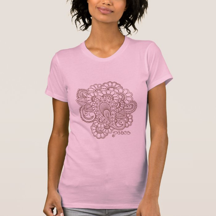 henna color shirt