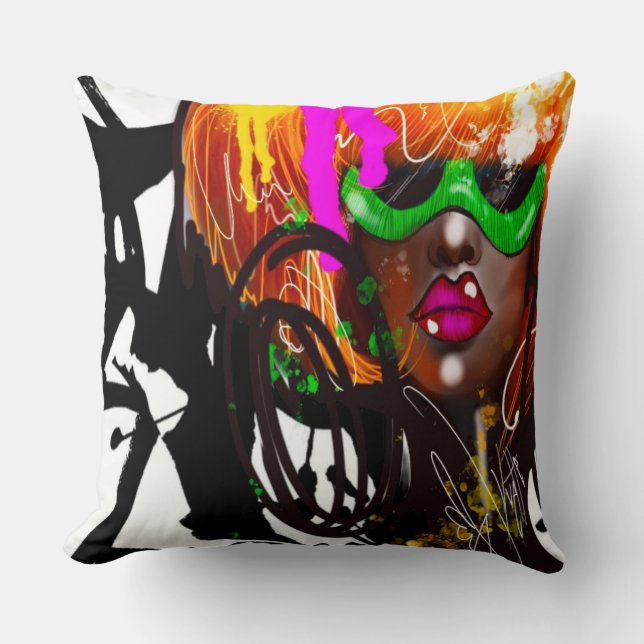 ABSTRACT HER PILLOW (Front)