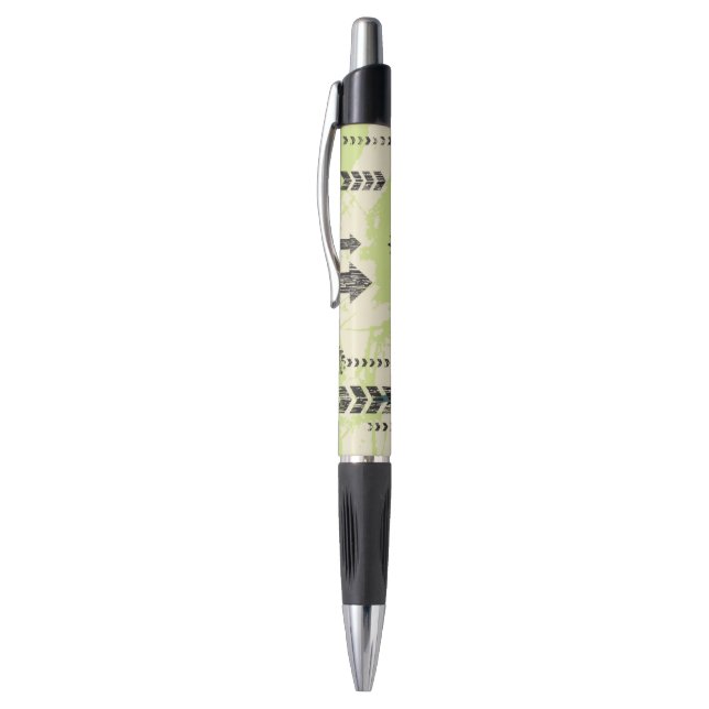 Abstract hi-tech background pen (Top (Vertical))